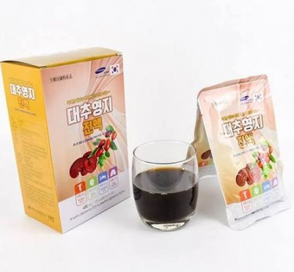 Nước Linh Chi Táo Đỏ Daedong Hàn Quốc Hộp 30 Gói Chính Hãng